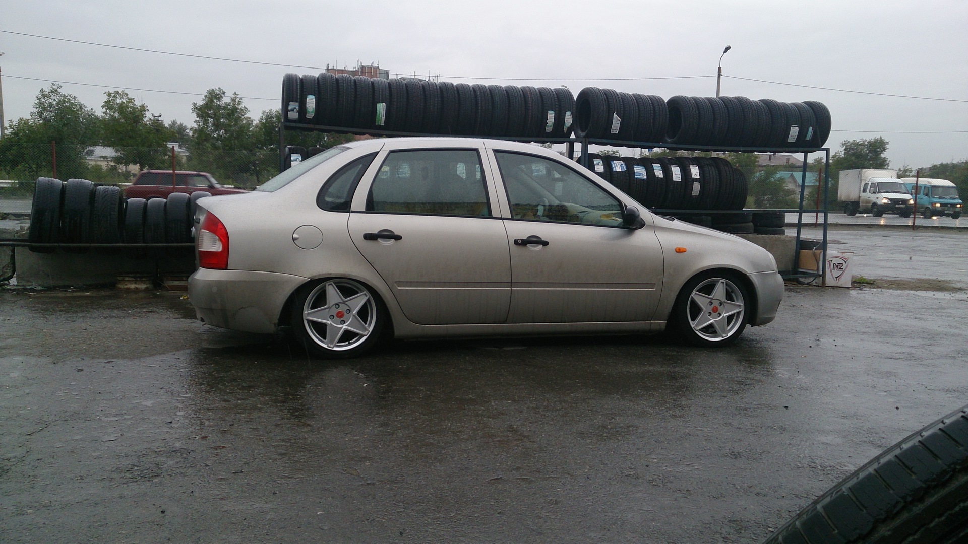 Lada Калина седан 1.4 бензиновый 2008 | огурец на DRIVE2