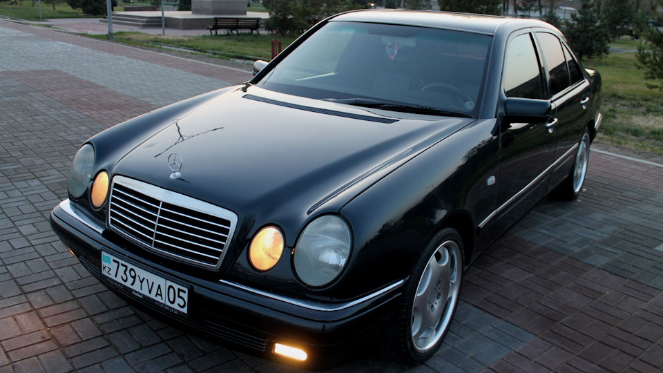 Провалы и выстрелы в глушитель — Mercedes-Benz E-class (W210), 2,8 л ...