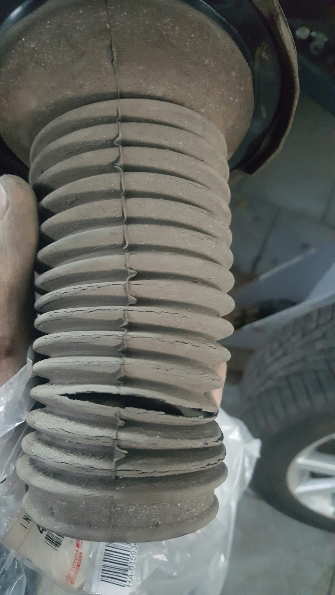 Установка правильных опорных подшипников и дополнительное занижение на 15 мм. - 