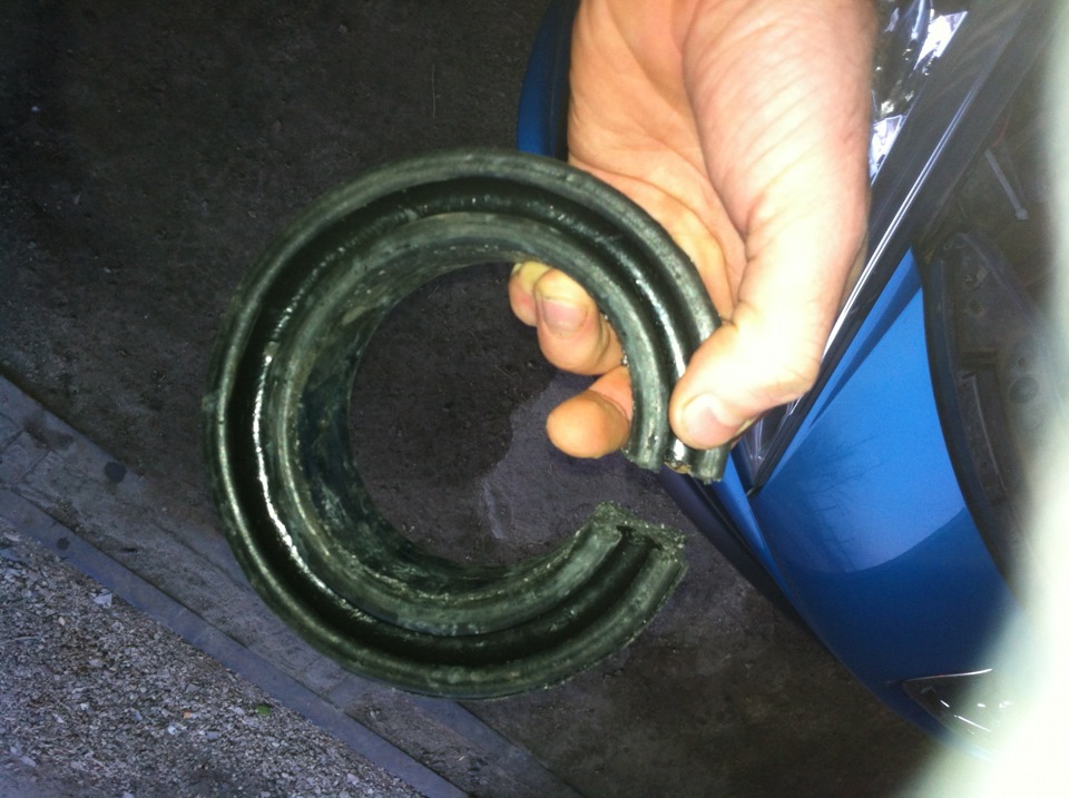 Межвитковые проставки на пружины — Peugeot 207, 3 л, 2007 года | своими ...