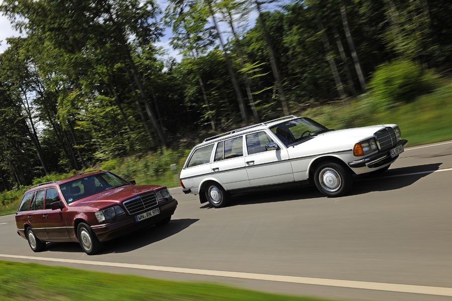 Volvo 190. W124 Wagon. Mercedes 240 td.