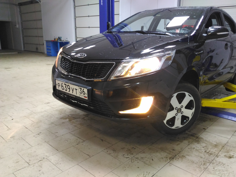 Два этажа :-) — KIA Rio (3G)