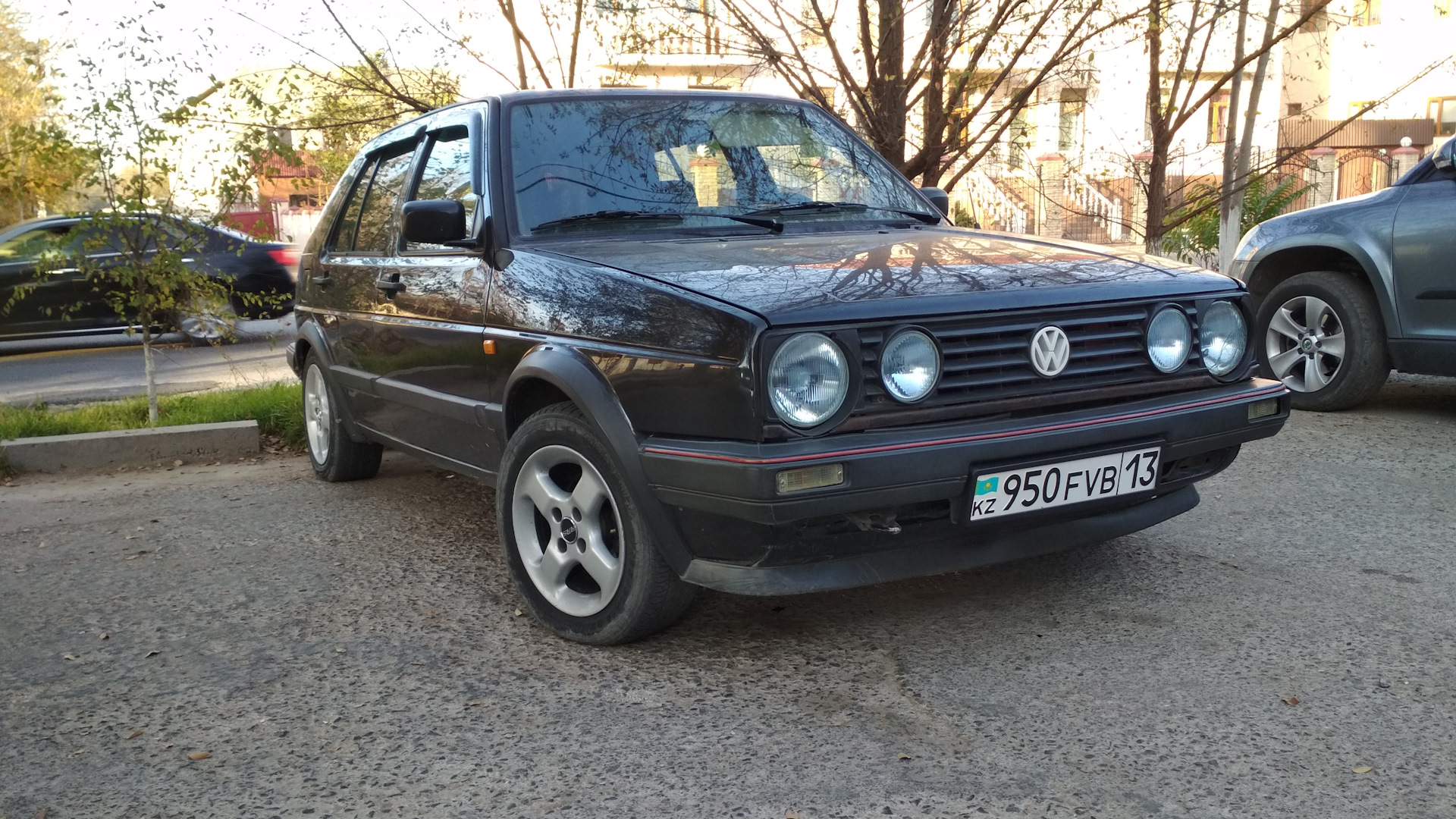 Volkswagen Golf Mk2 1.6 бензиновый 1991 | Смайлик на DRIVE2