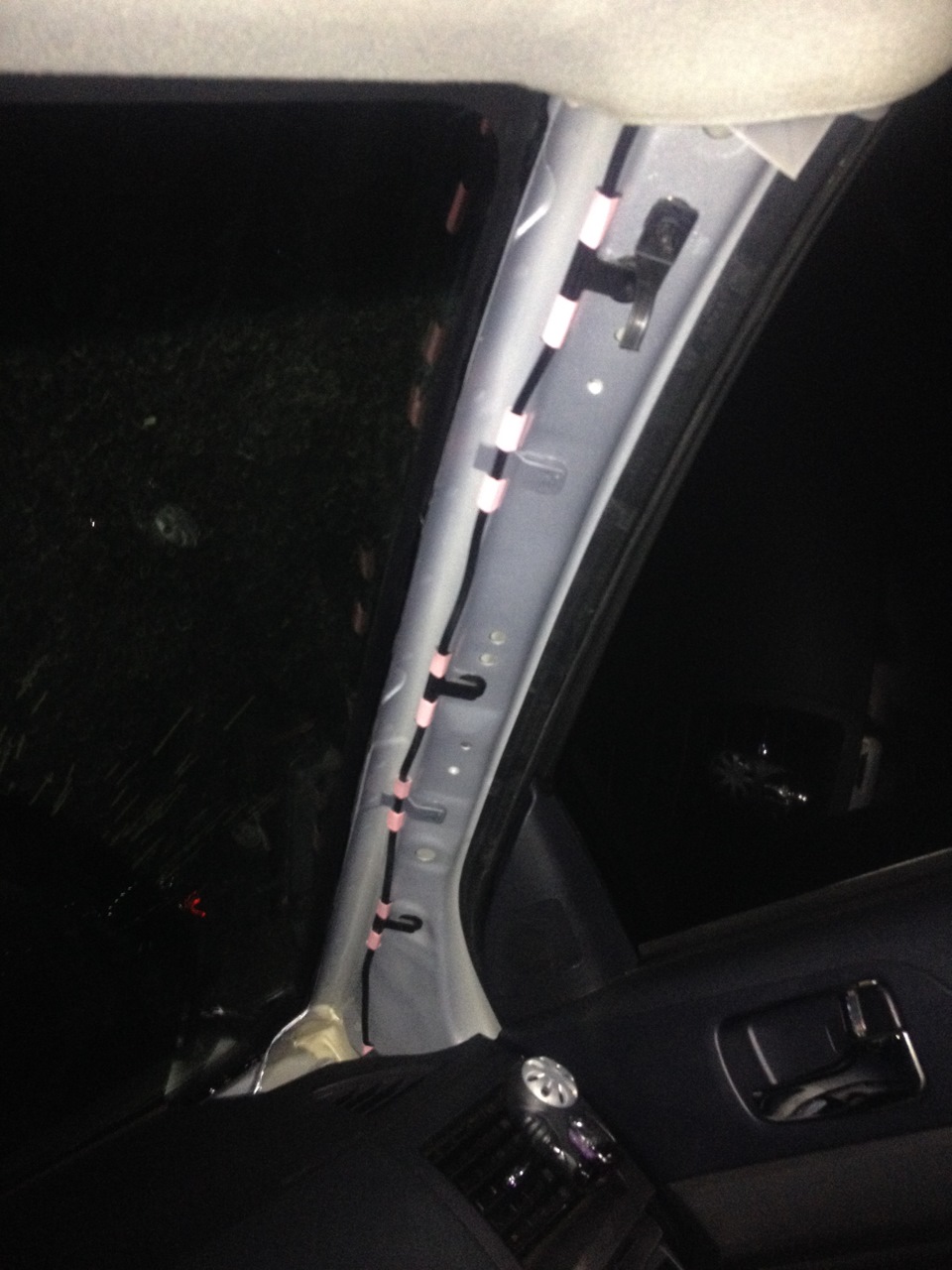 Аукс к штатной магнитоле. — Mitsubishi Lancer X, 2 л, 2008 года ...