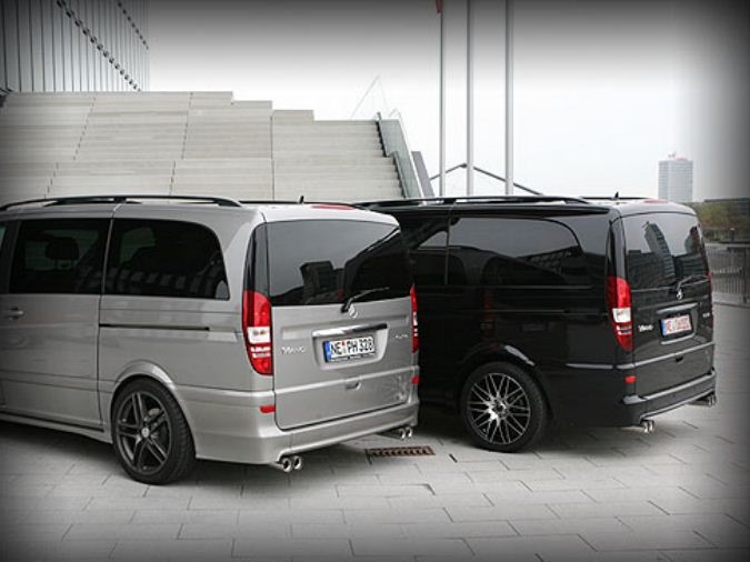 Заниженные красавцы. — Mercedes-Benz Vito (1G), 2,2 л, 2003 года ...