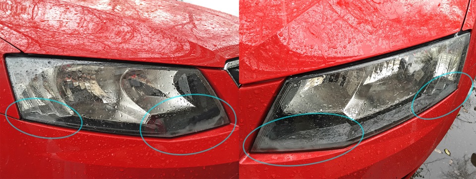 Последствия первых морозов — фары, уплотнитель двери — Skoda Octavia A7 ...
