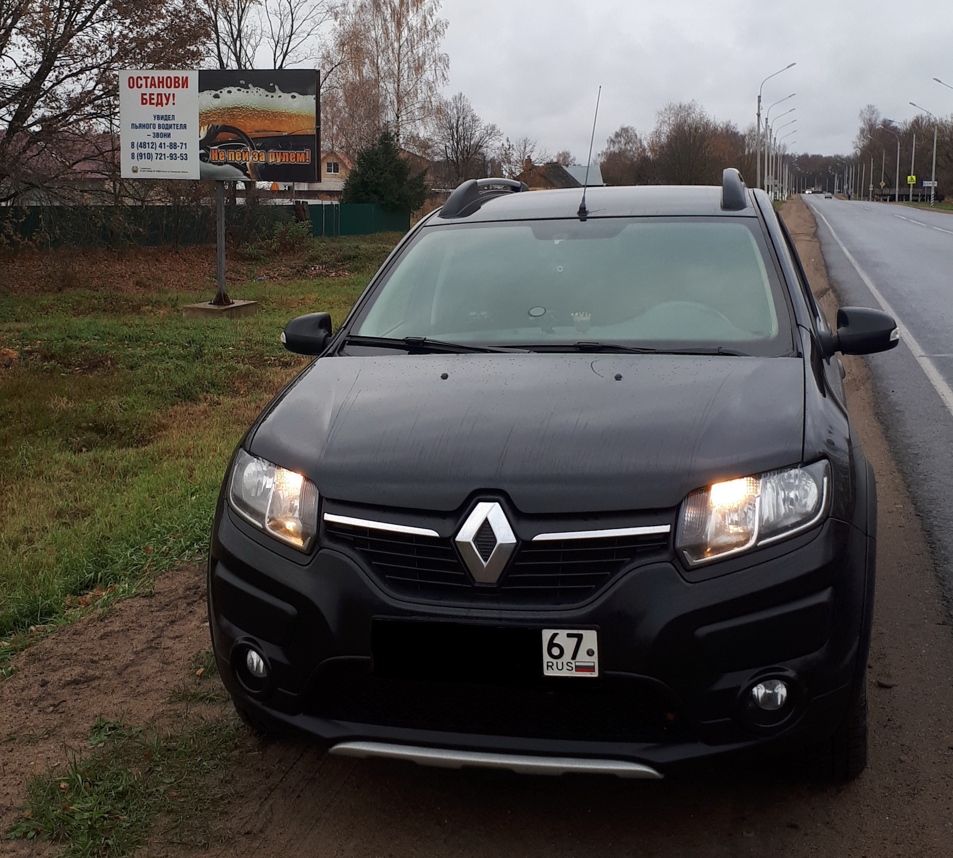 Пьяные за рулем — убийцы на дорогах. — Renault Sandero Stepway (2G), 1,6 л,  2016 года | другое | DRIVE2