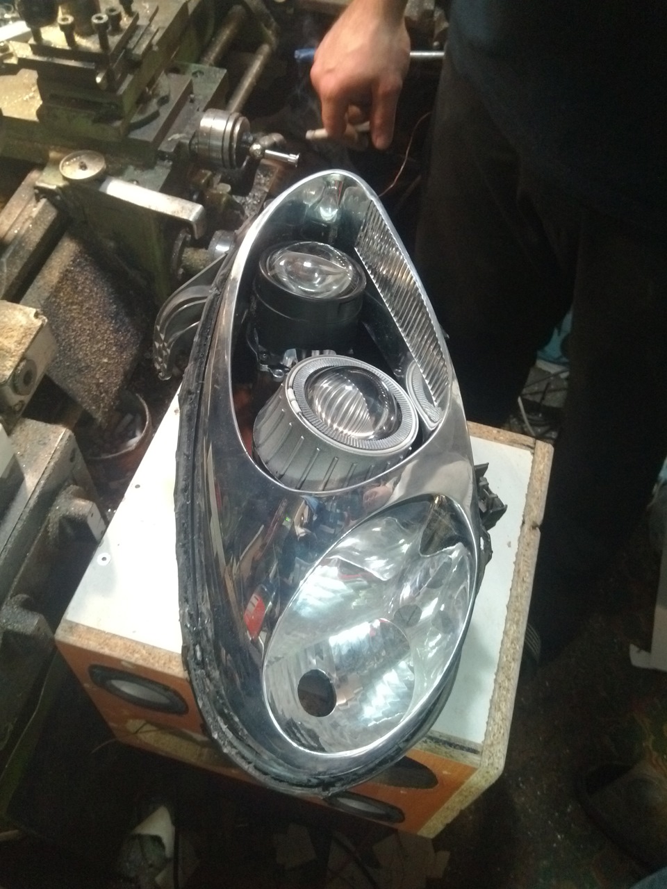 Ну не нравится мне дальний свет на ланосе! Решаем! (часть 1) — Daewoo ...