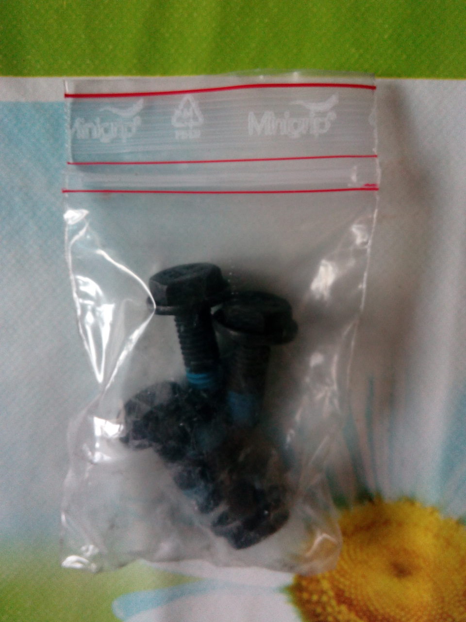 Новые болты в комплекте. — Renault Megane II