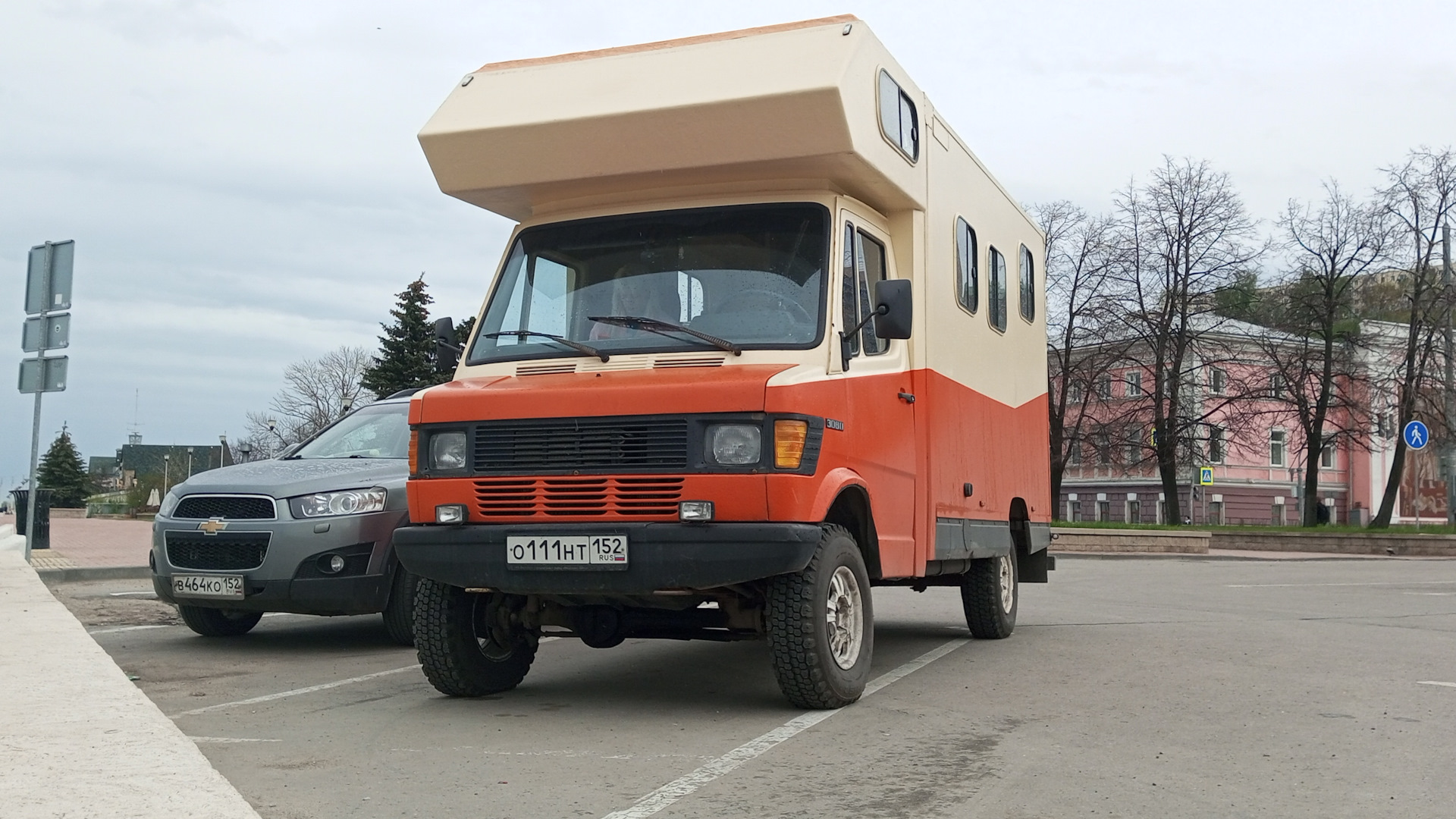 Mercedes-Benz T1 2.3 дизельный 1994 | автодом 4х4 на DRIVE2