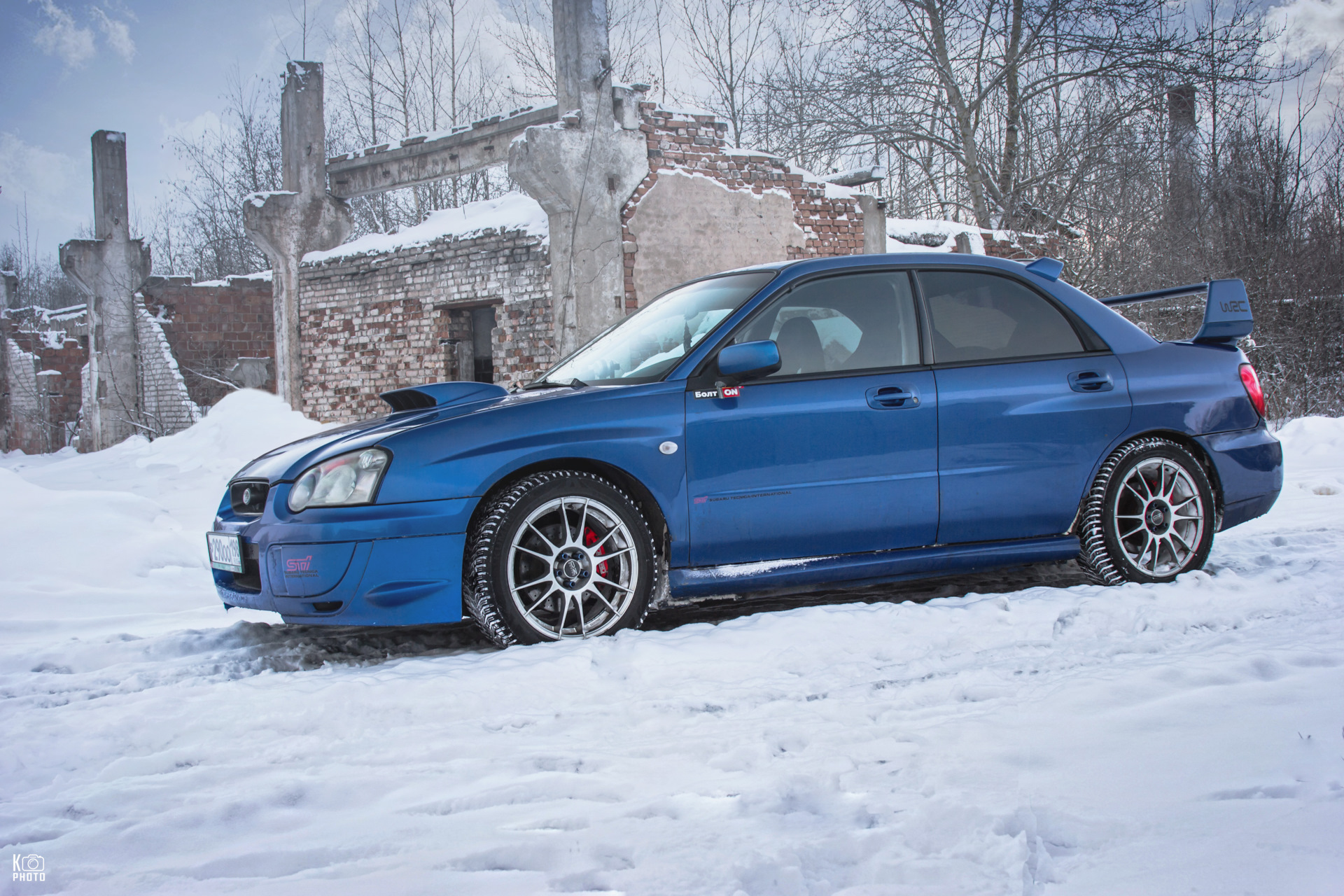 Фотосессия Subaru Impreza WRX: синяя легенда — DRIVE2