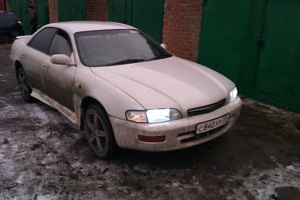 Toyota Corona 1995 Tuning Р±РµР»С‹Р№