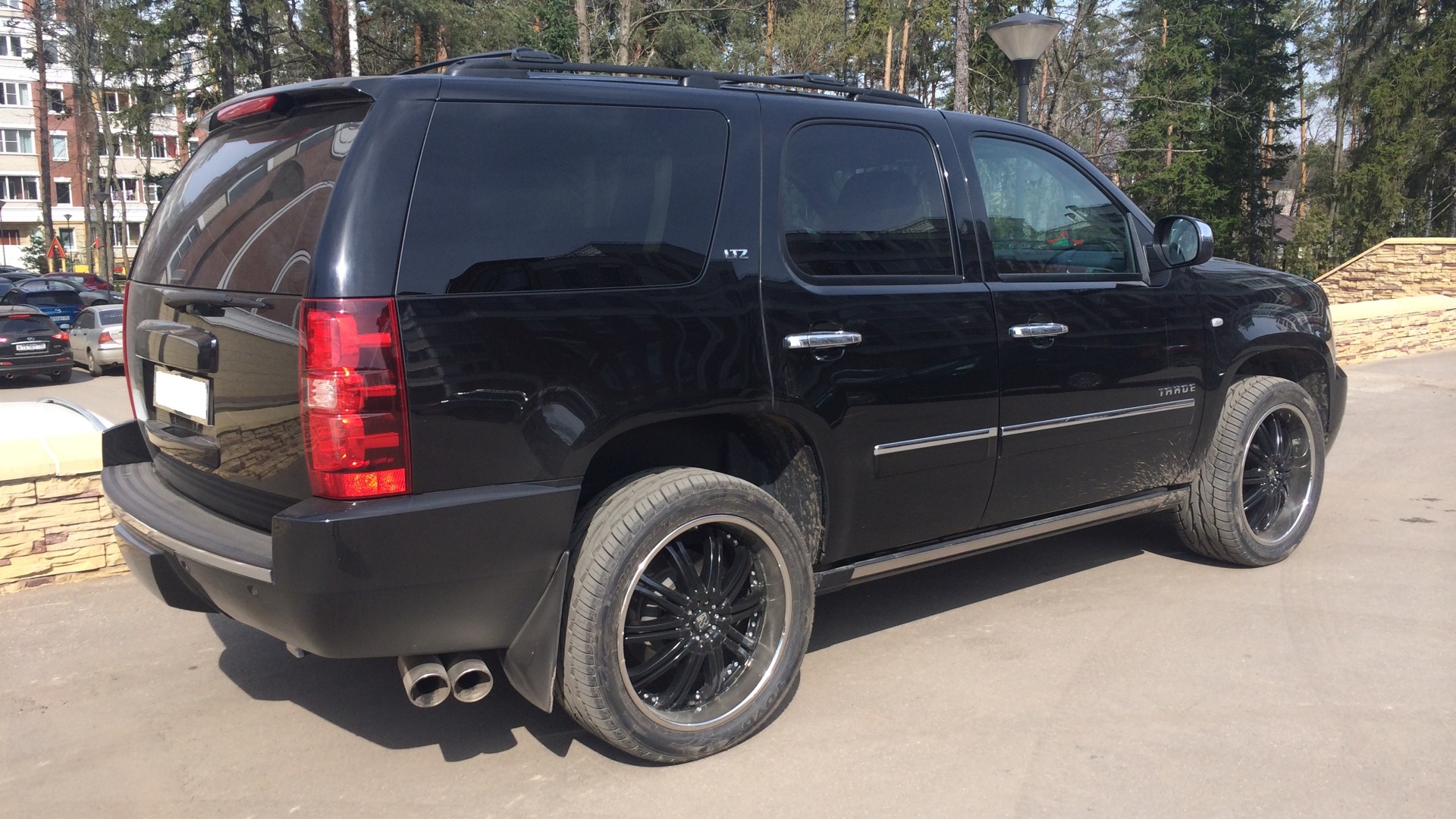 Chevrolet Tahoe (GMT900) 5.3 бензиновый 2012 | BUFFALO на DRIVE2