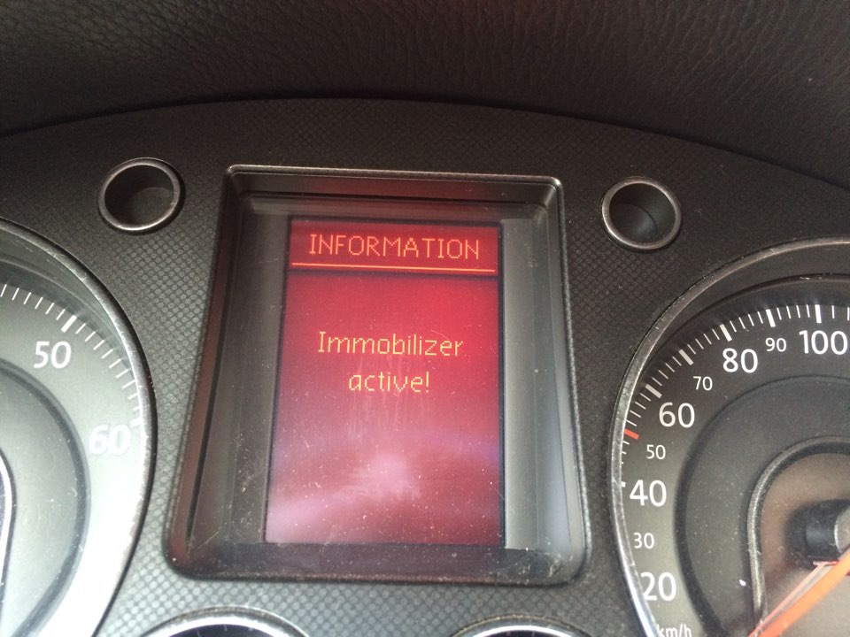 immobilizer active passat b6