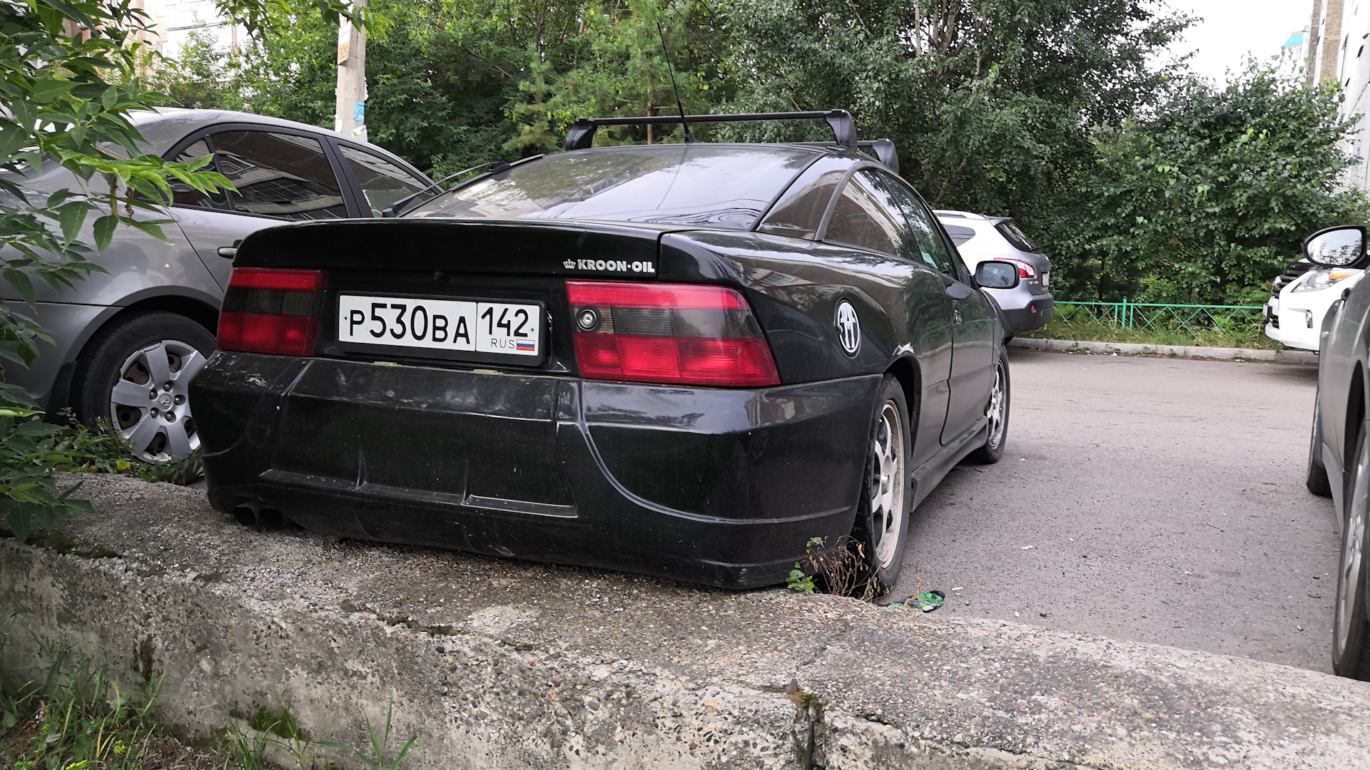 Opel Calibra 2.0 бензиновый 1996 | Black Betty на DRIVE2