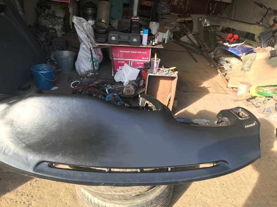 обтяжка панели ч.3 — Toyota Mark II (90), 2,5 л, 1993 года | стайлинг ...