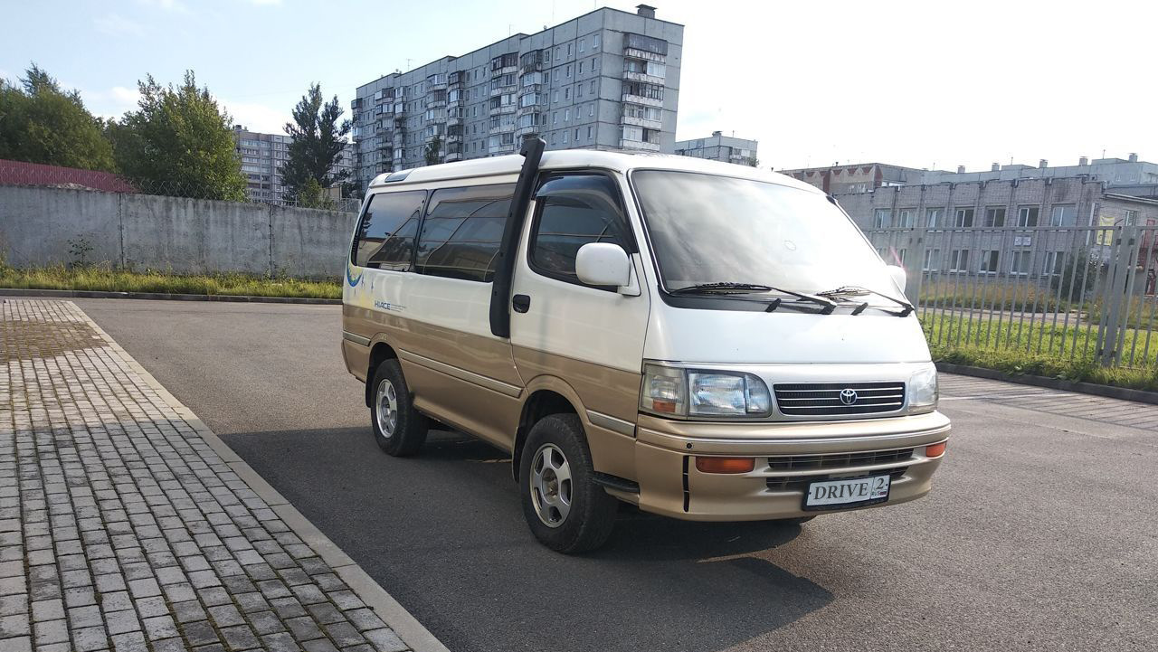 Toyota HiAce (H100) 3.0 дизельный 1993 | xusan_van на DRIVE2