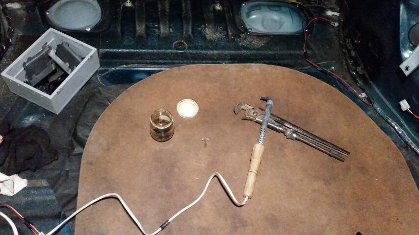 обрыв клеммы обогрева заднего стекла — Subaru Impreza (GC, GF), 1,6 л ...