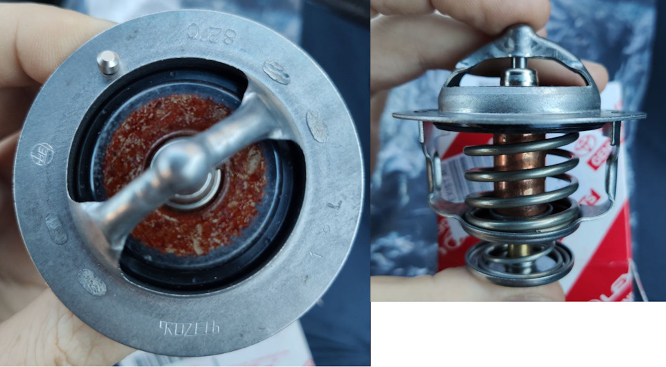 9091603100 Термостат TOYOTA #A, #E, #S, #C, #Y, 1NT, QG13, QG15, QG18 ...
