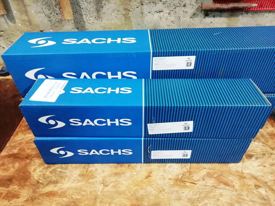 Замена амортизаторов KYB Excel-G на Sachs. — Hyundai Sonata IV (EF), 2 ...