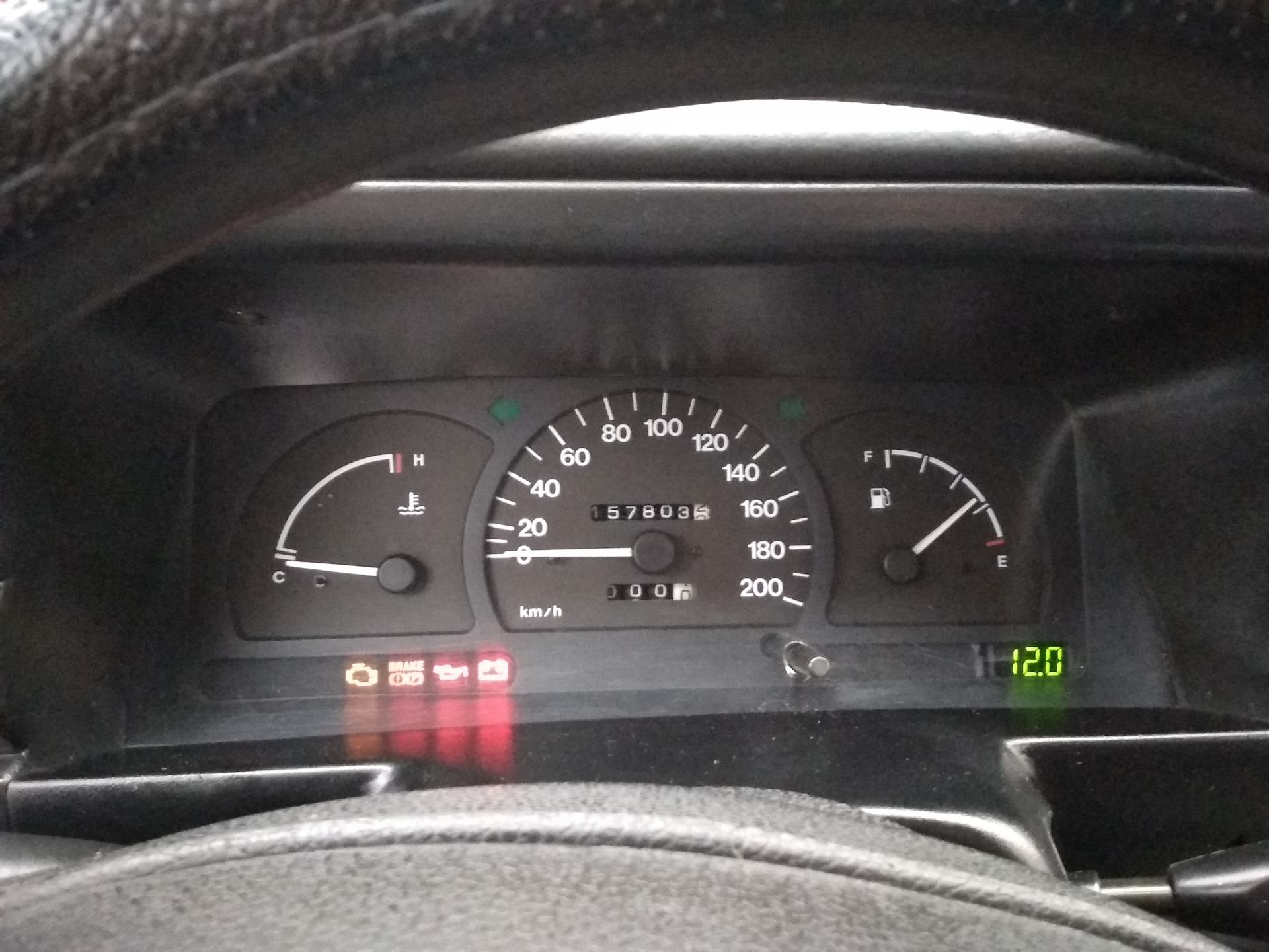 Установка вольтметра в приборную панель. — Daewoo Nexia, 1,5 л., 2006 ...