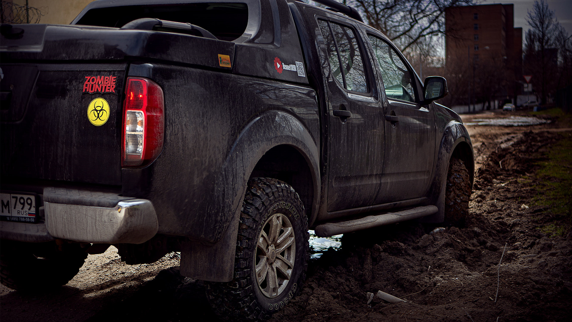 Nissan Navara (2G) 2.5 дизельный 2012 | Zombie Hunter 2.5dCi 4WD на DRIVE2