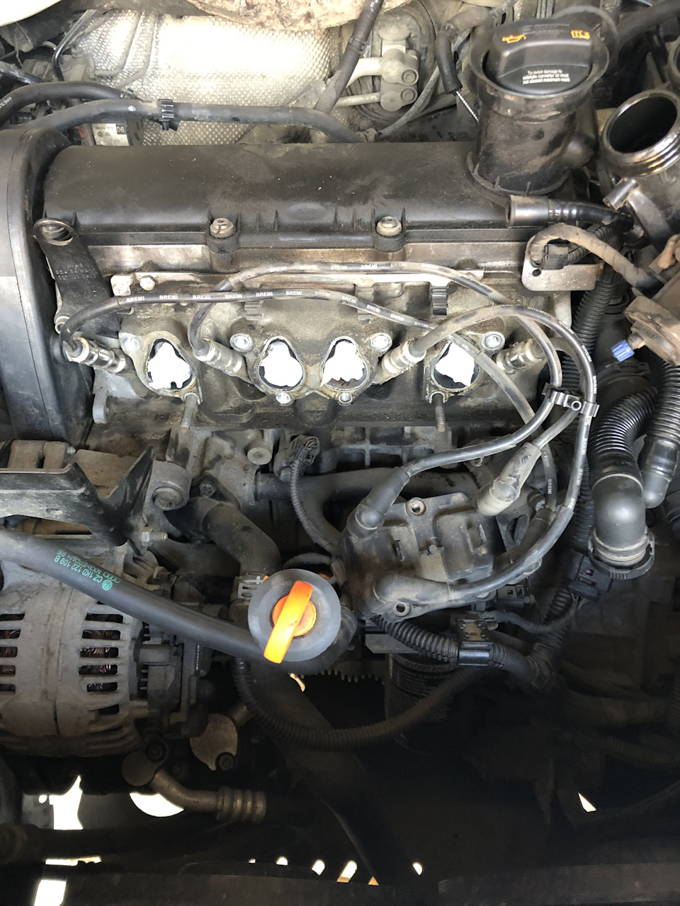 Чистка картерных газов и тд продолжение — Skoda Octavia A5 Mk2, 1,6 л ...