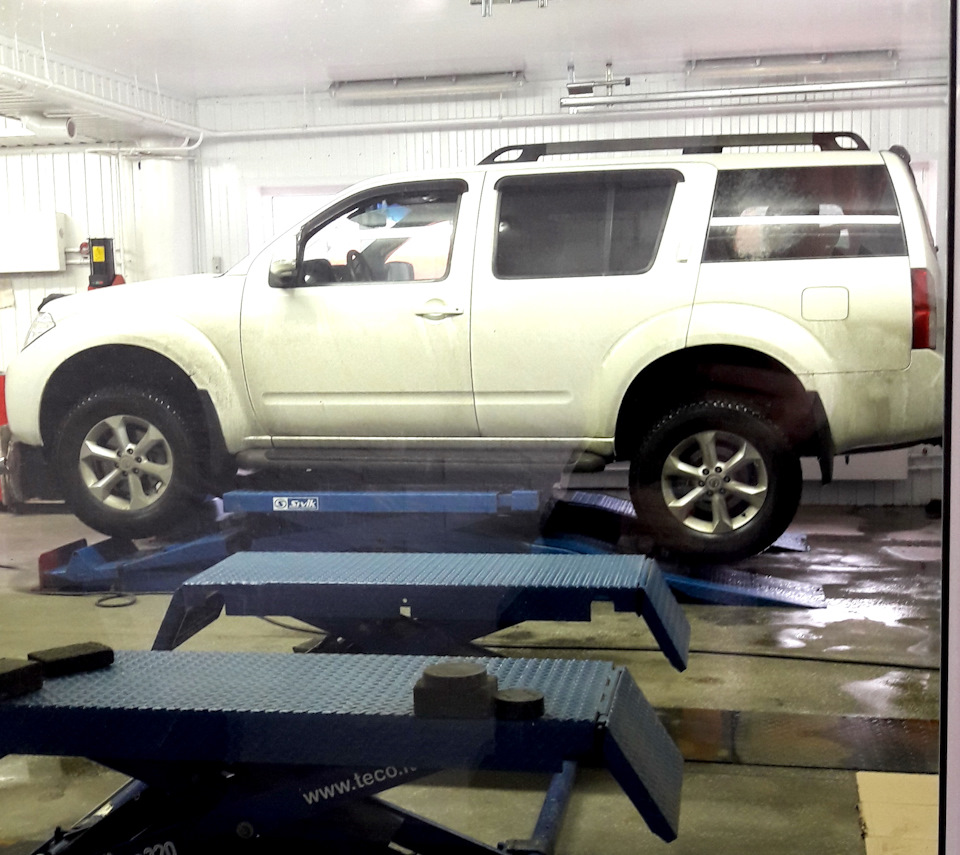 Балансировка зимних колес и прокатка — Nissan Pathfinder (3G), 2,5 л ...