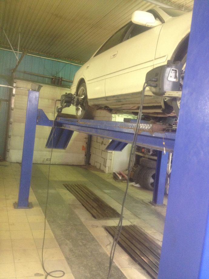 Развал схождение — Toyota Mark II (100), 2,5 л, 2000 года | колёсные ...