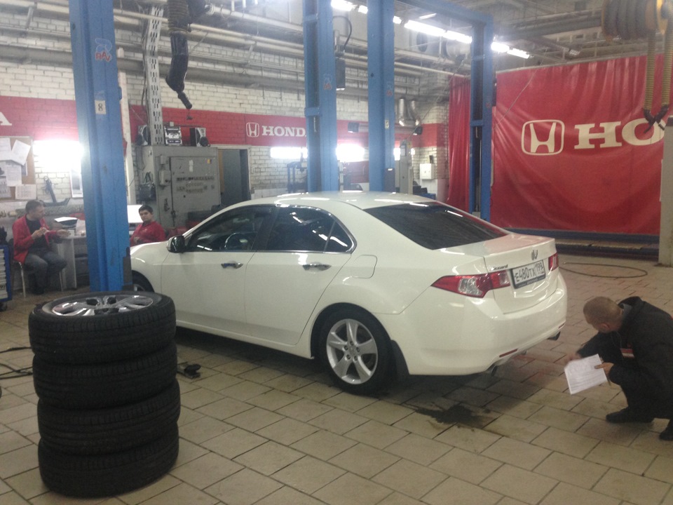 Отзывная VTC — Honda Accord (8G), 2,4 л, 2010 года | визит на сервис ...