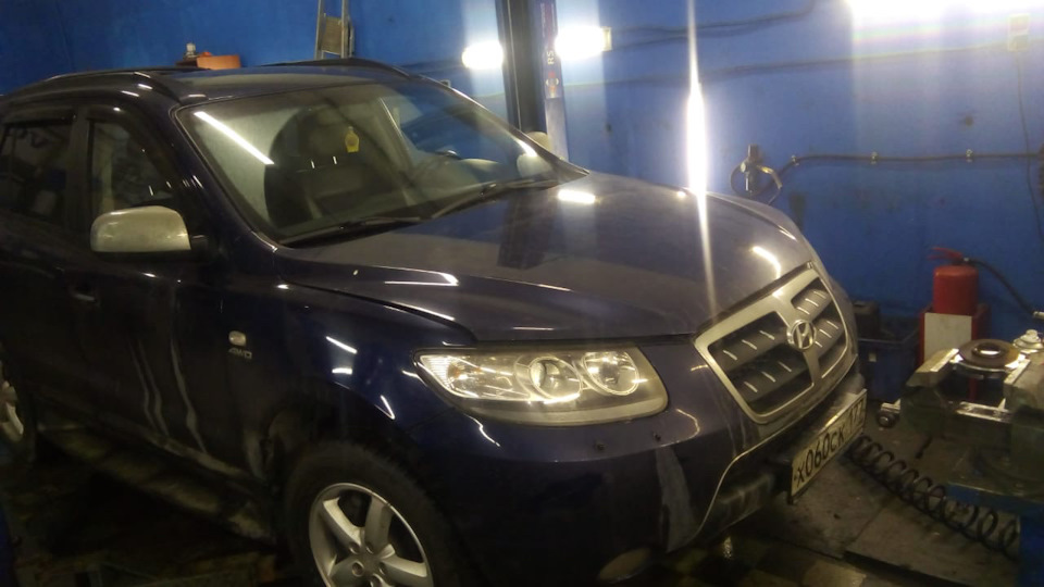 Хендай Санта Фе 2 профилактика полного привода. — МАРАВТО на DRIVE2