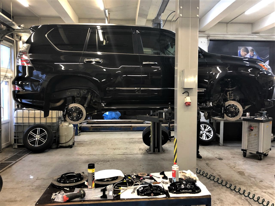 Тюнинг тормозов Lexus GX460 — HP-Brakes на DRIVE2