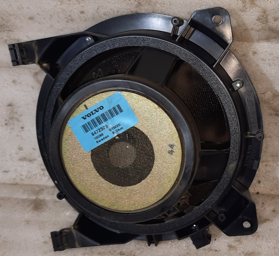 Комплект аккустики High Performance (карбон динамики) на Volvo S80 (1G ...