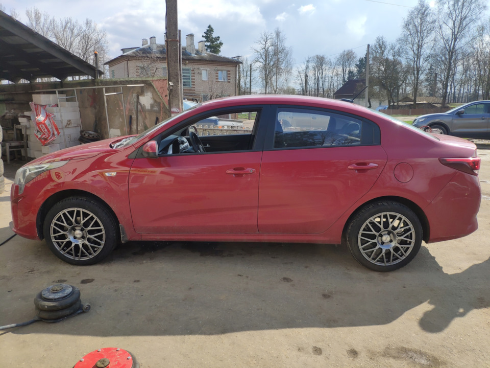 Колеса r16 - Hyundai Solaris (2G), 1,6 л, 2018 года колёсные диски DRIVE2