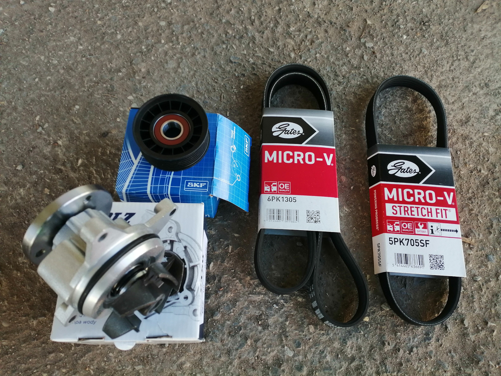 24. Замена помпы, ремней и ролика натяжителя. — Ford Focus Hatchback II ...