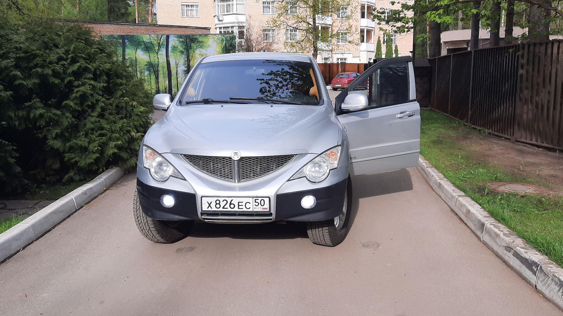 SsangYong Actyon Sports (1G) 2.0 дизельный 2008 | Молочный шоколад на DRIVE2