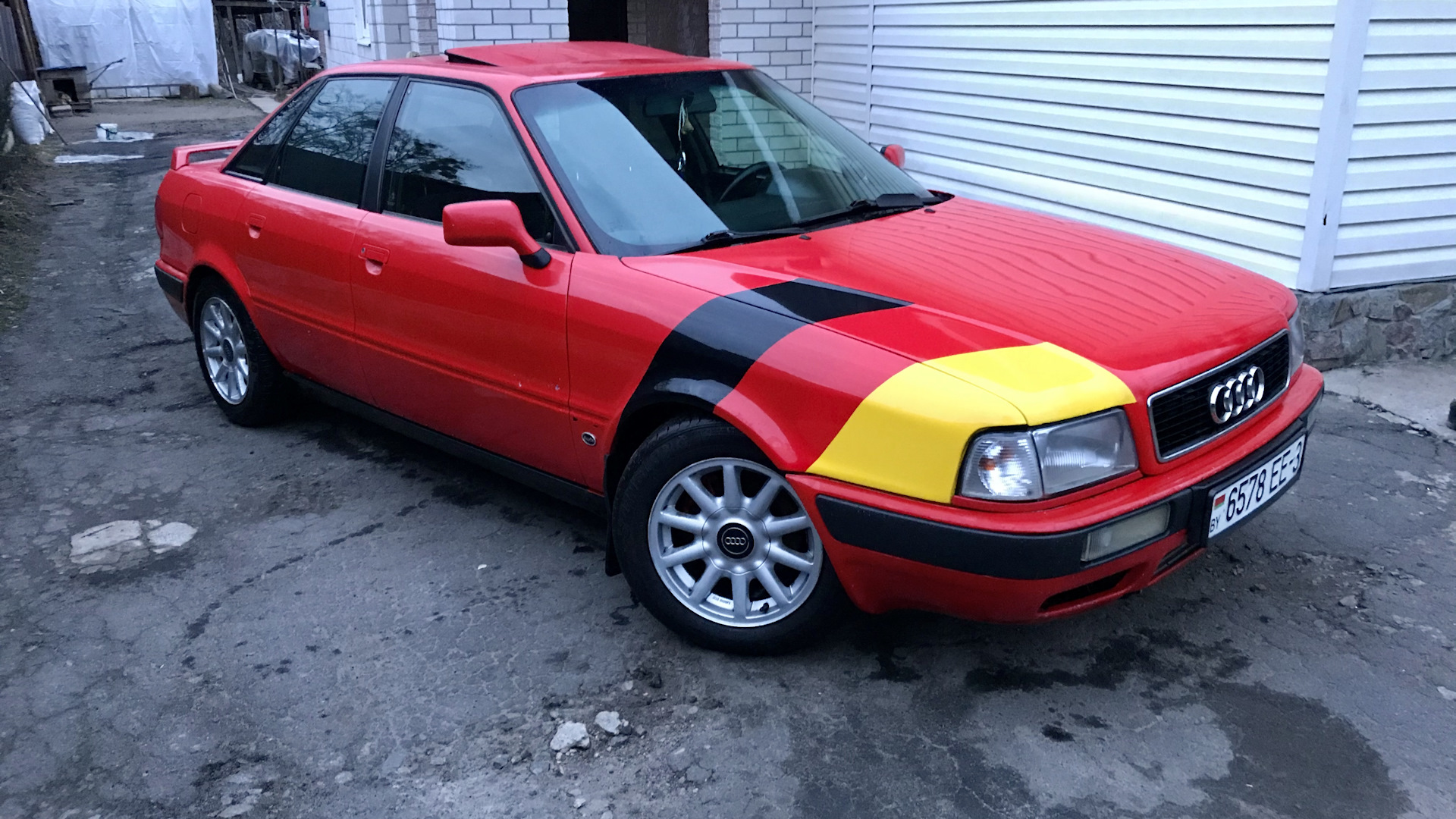 Audi 80 (B4) 1.8 бензиновый 1993 | Turbo бочка на DRIVE2