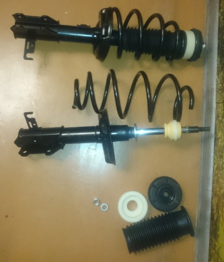 Замена амортизаторов и установка проставок — Chevrolet Orlando (1G), 1 ...