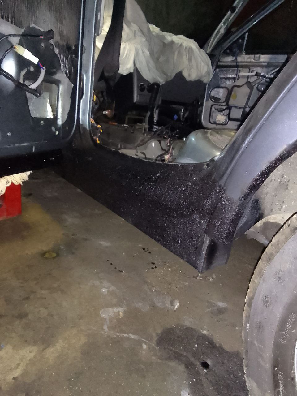 Пороги на Приору из профтрубы — Lada Приора седан, 1,6 л, 2009 года ...