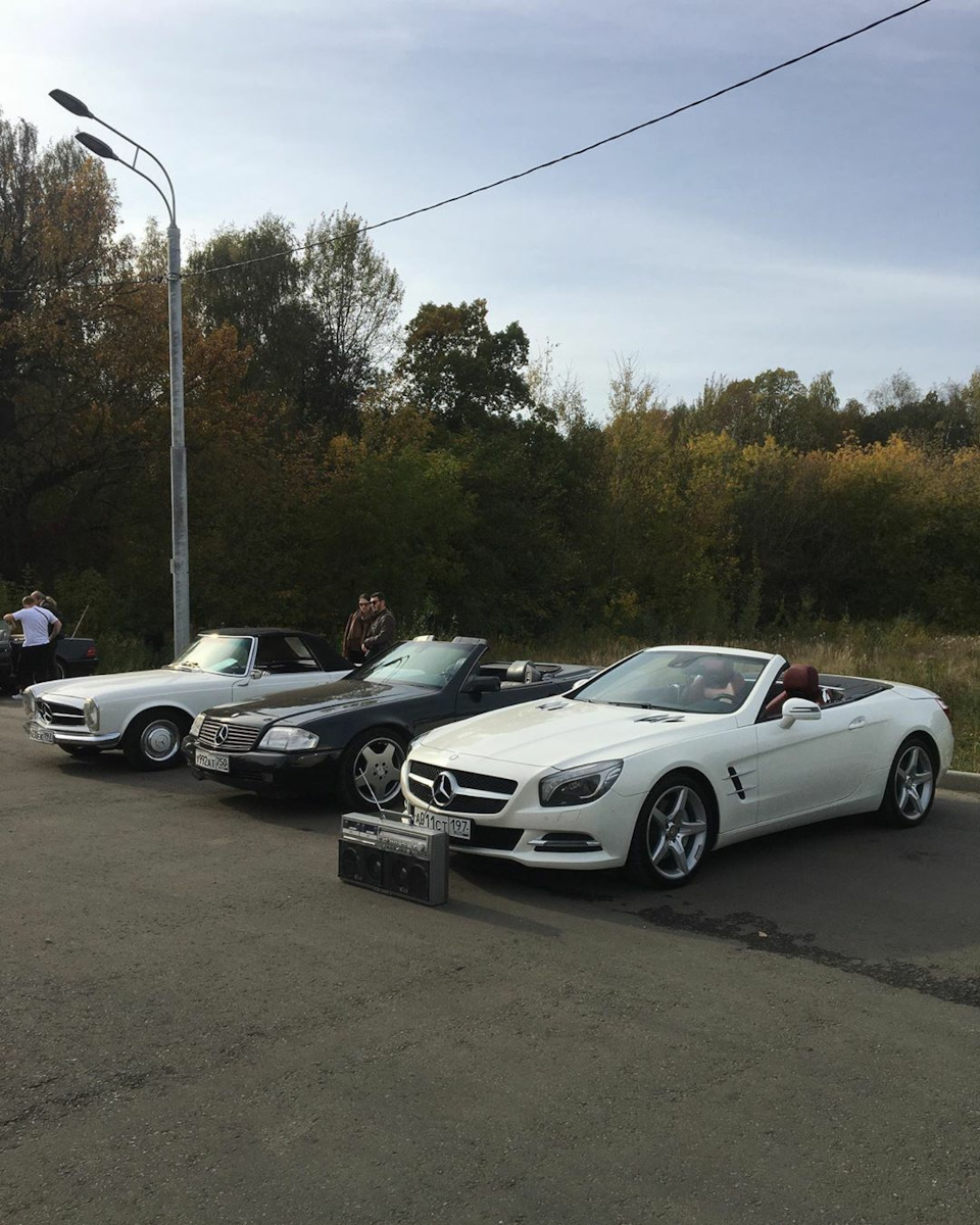 Закрытия сезона нон-стоп+новое авто! — Mercedes-Benz SL-Class (W113), 2,3  л, 1965 года | встреча | DRIVE2