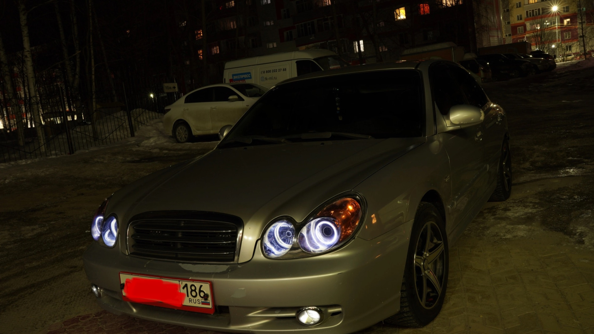 Hyundai Sonata IV (EF) 2.7 бензиновый 2007 | 🦈 на DRIVE2