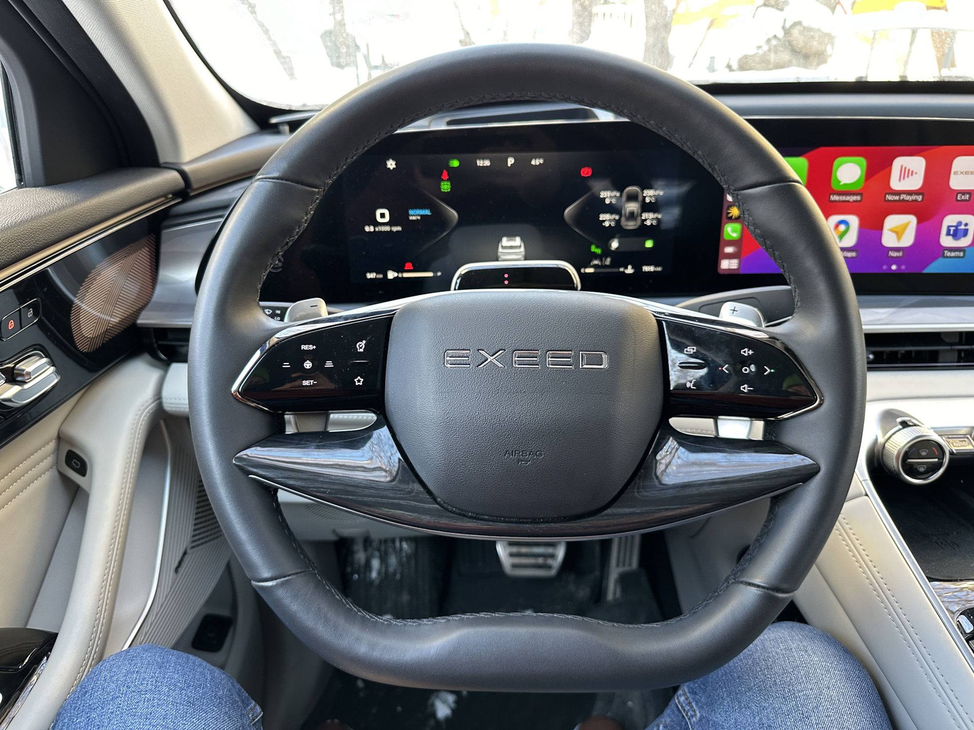 Про руль EXEED RX — Exeed RX, 2 л, 2023 года | аксессуары | DRIVE2