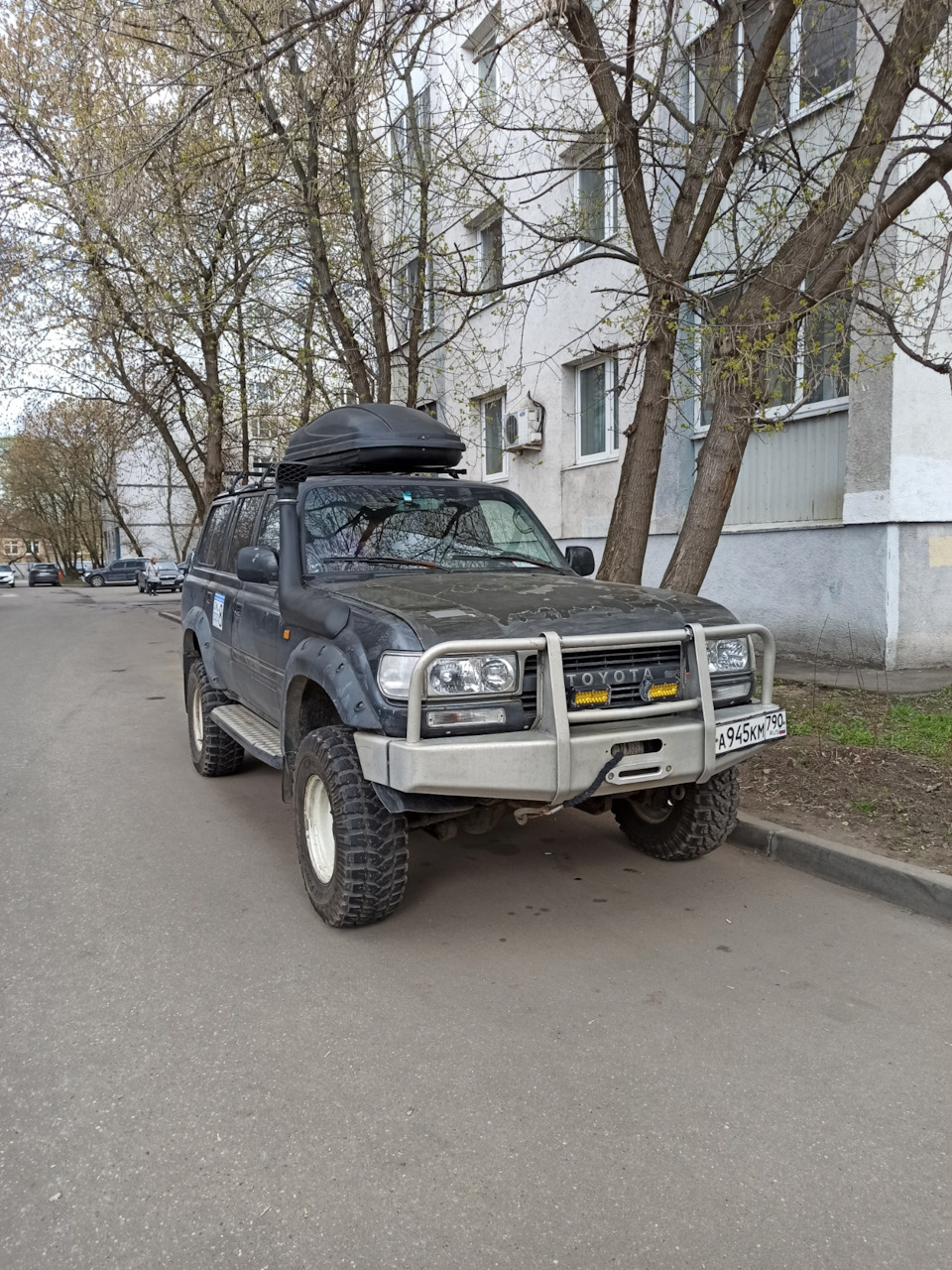 Первое путешествие Исток Волги — Каспий — Toyota Land Cruiser 80, 4,2 л,  1993 года | путешествие | DRIVE2