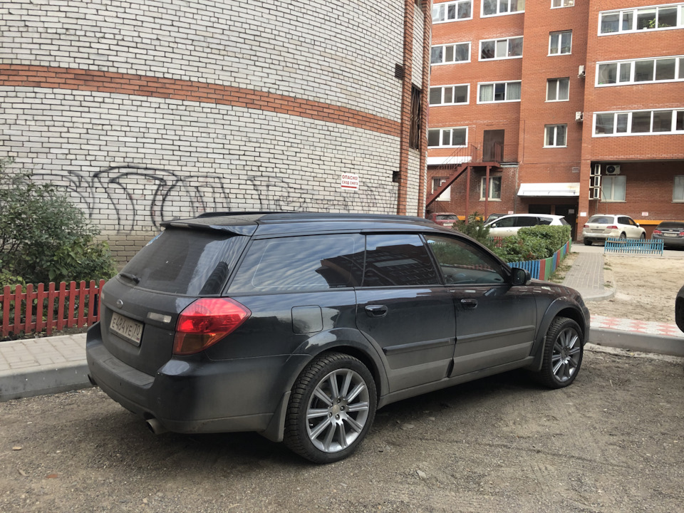 Зимние бахилы! — Subaru Outback (BP), 3 л., 2005 года | шины | DRIVE2