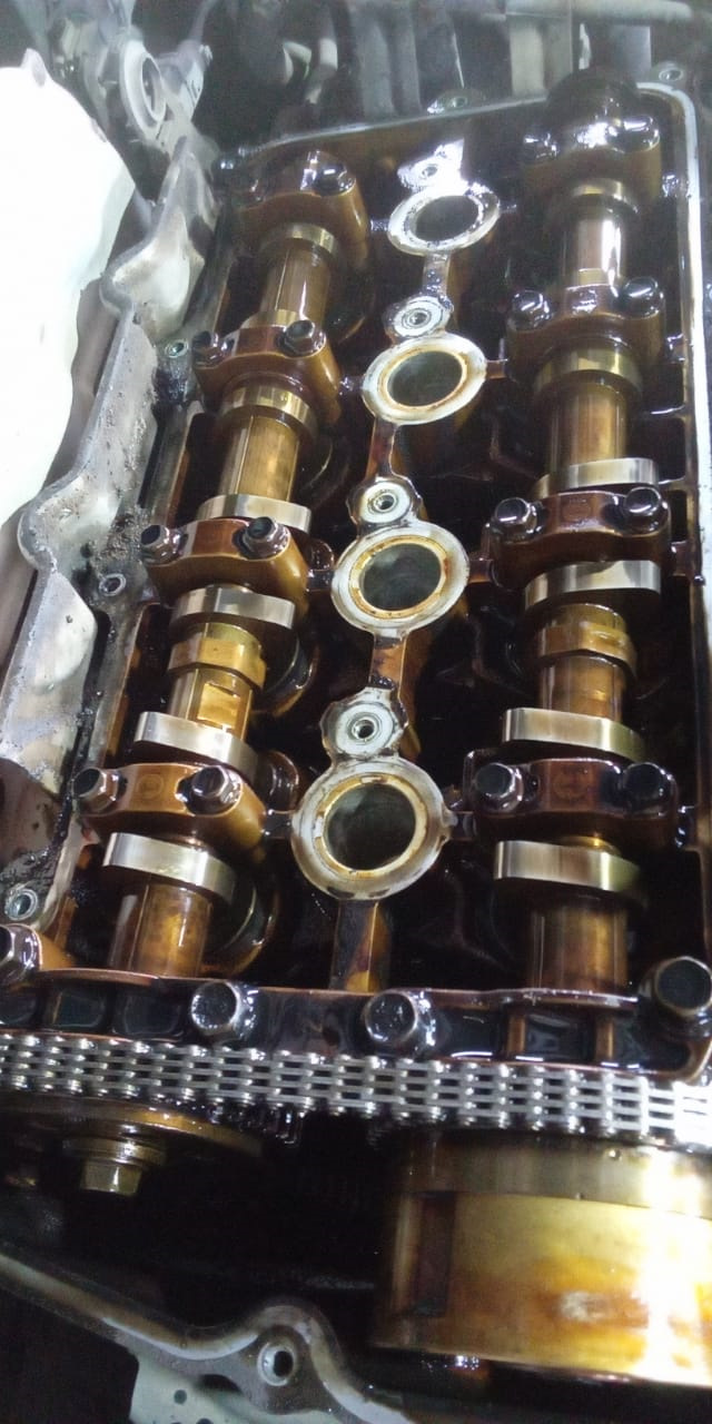 скаканула цепь G4FC (корейский) — Hyundai Elantra (4G), 1,6 л, 2008 ...