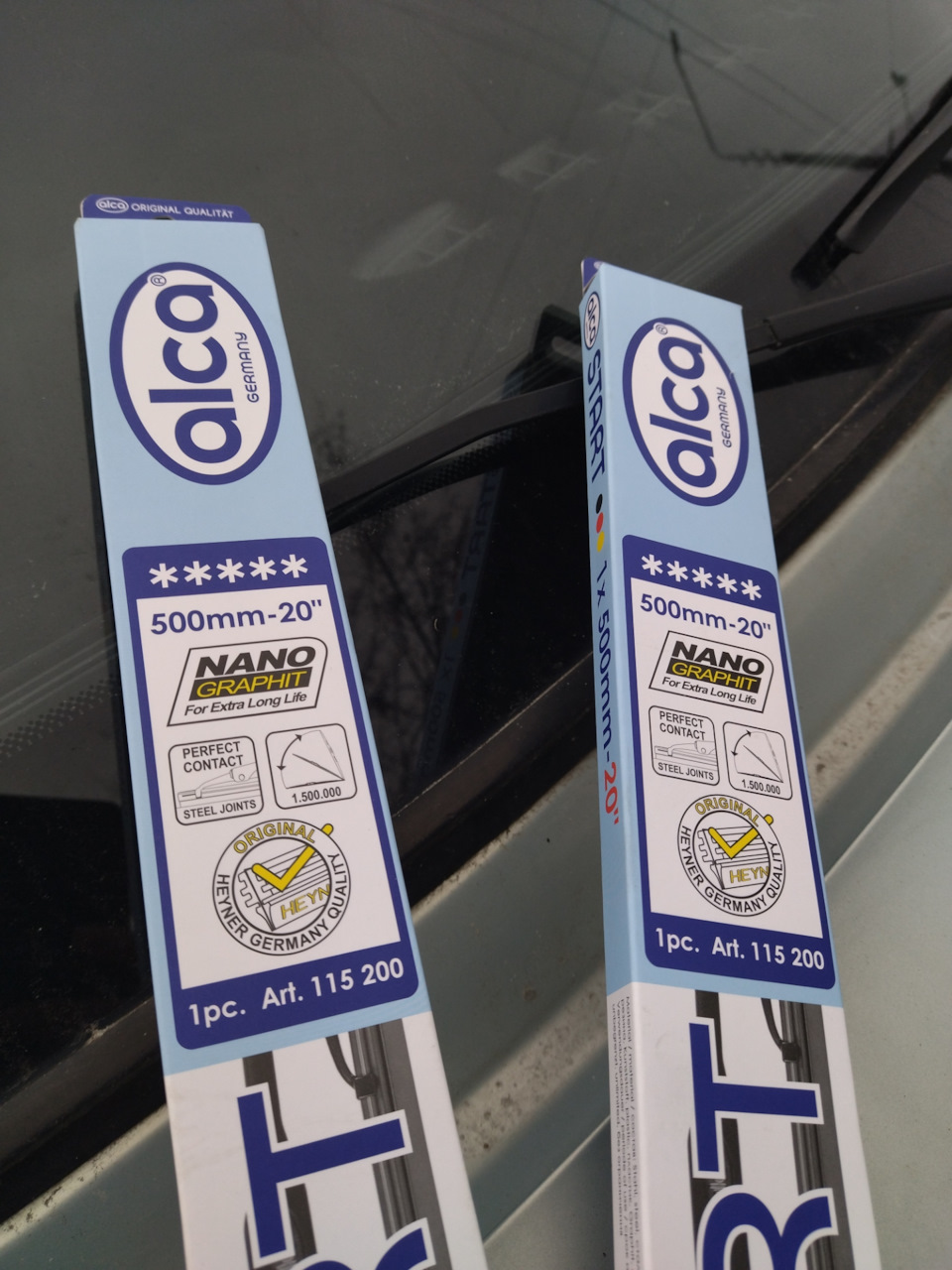 Щетки стеклоочистителя (дворники). Логан #1 — Renault Logan (1G), 1,4 л ...