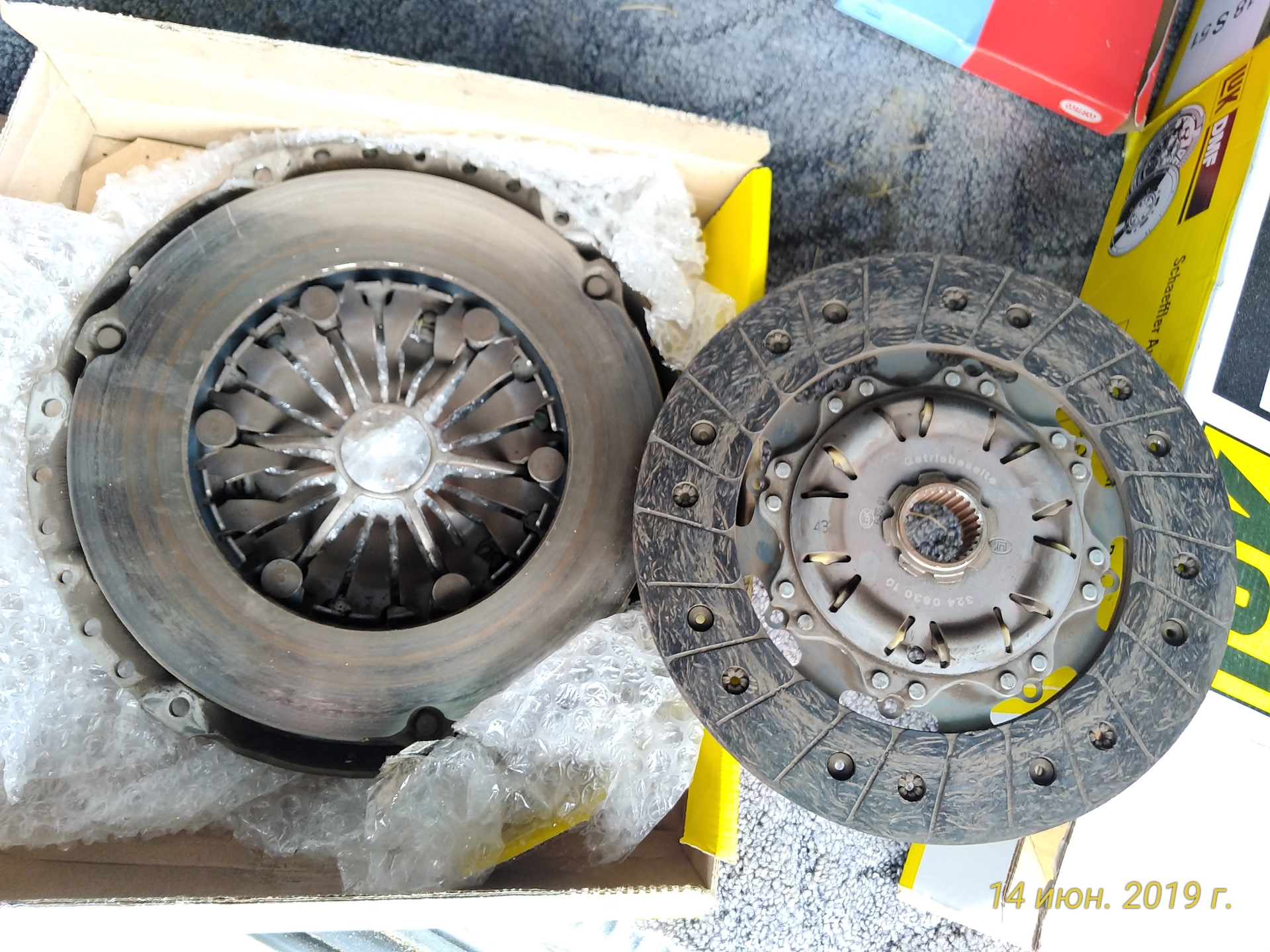 Очередной ремонт. Маховик, сцепление корзина и т.д. — DRIVE2