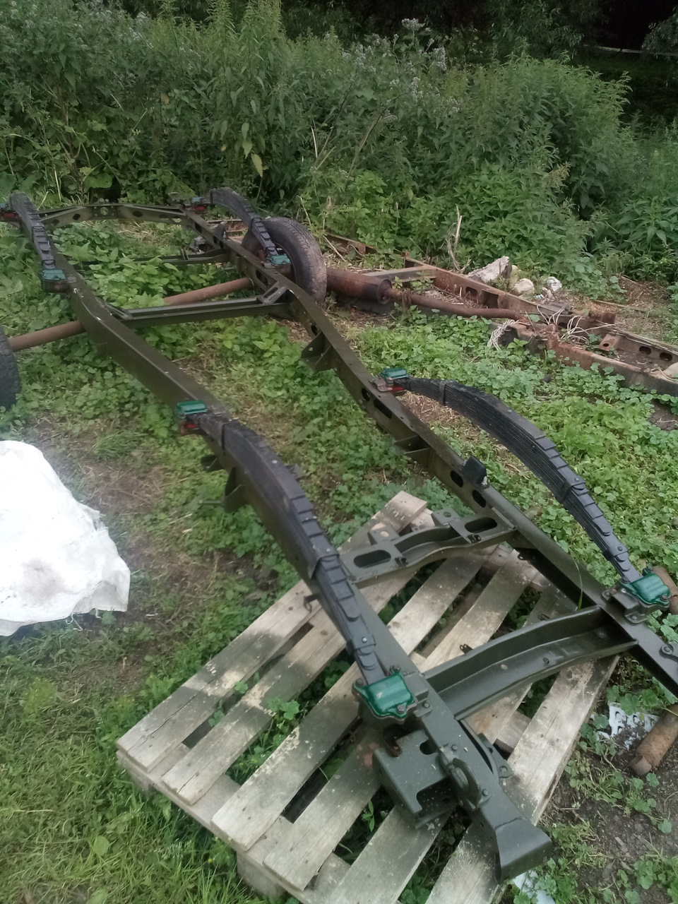 Установка рессор и отбойников. — УАЗ 3303, 2,4 л, 1990 года | своими ...