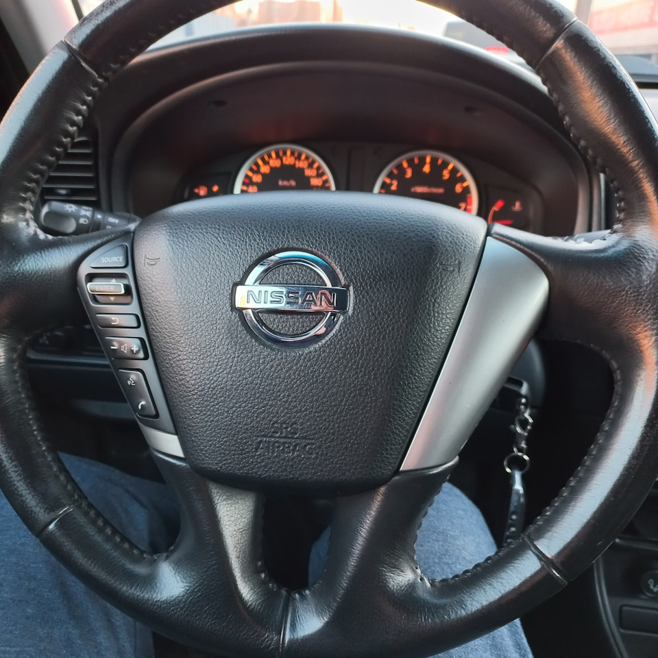 Руль с Тианы. — Nissan Almera II (N16), 1,8 л, 2004 года | аксессуары ...