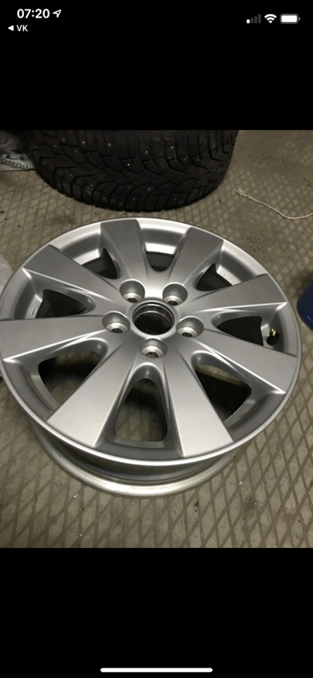 Литые диски Оригинал 7Jx16 ET45 5x114,3 на Toyota Camry (V40), Toyota ...